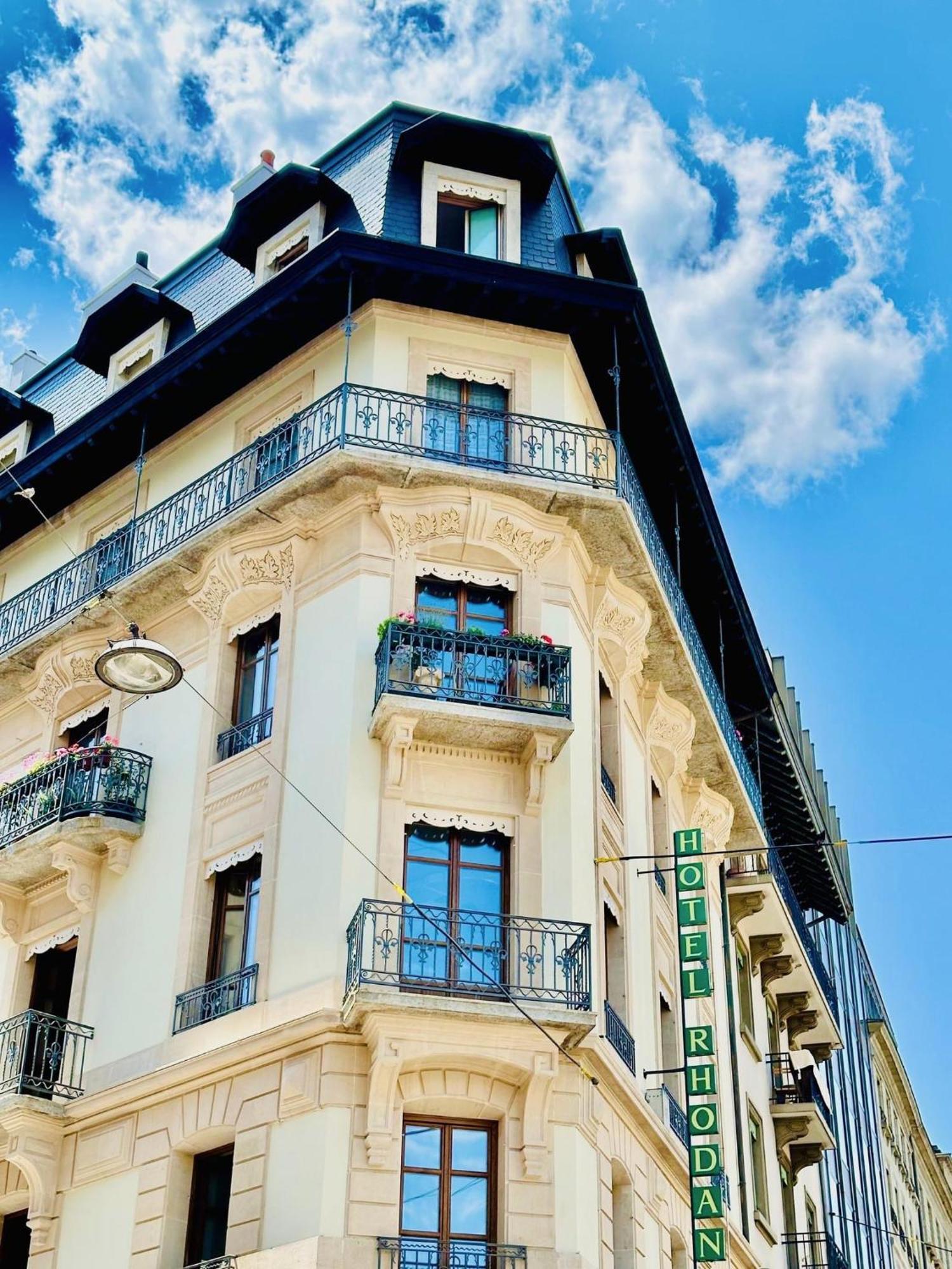 Rhodania Boutique Hotel Genebra Exterior foto